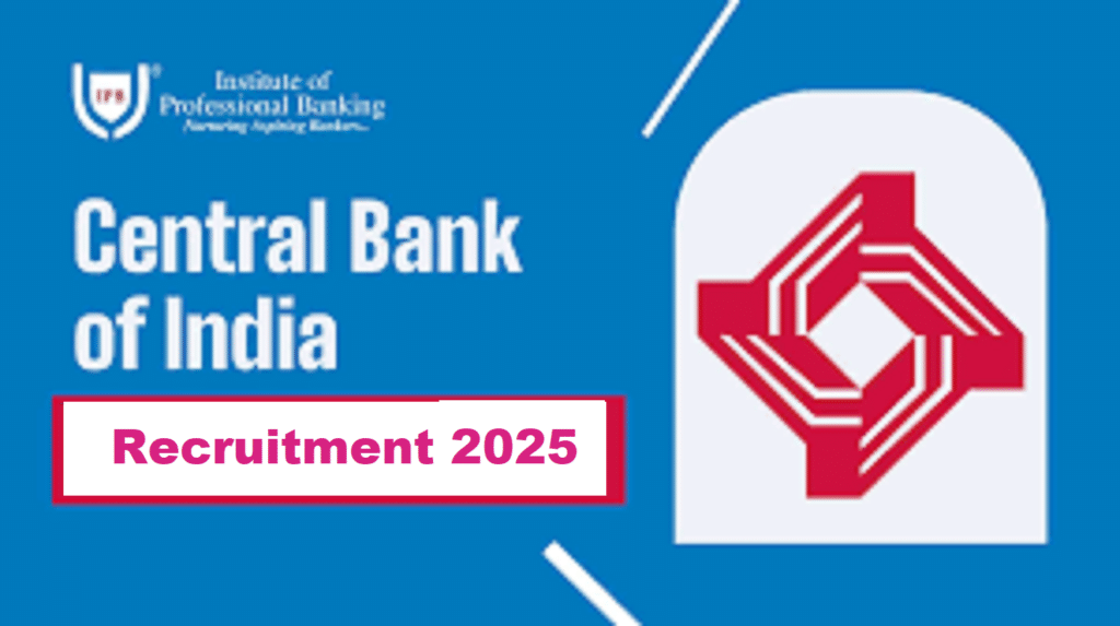 Central bank of India Recruitment